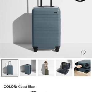 Away Coast Blue Suitcase